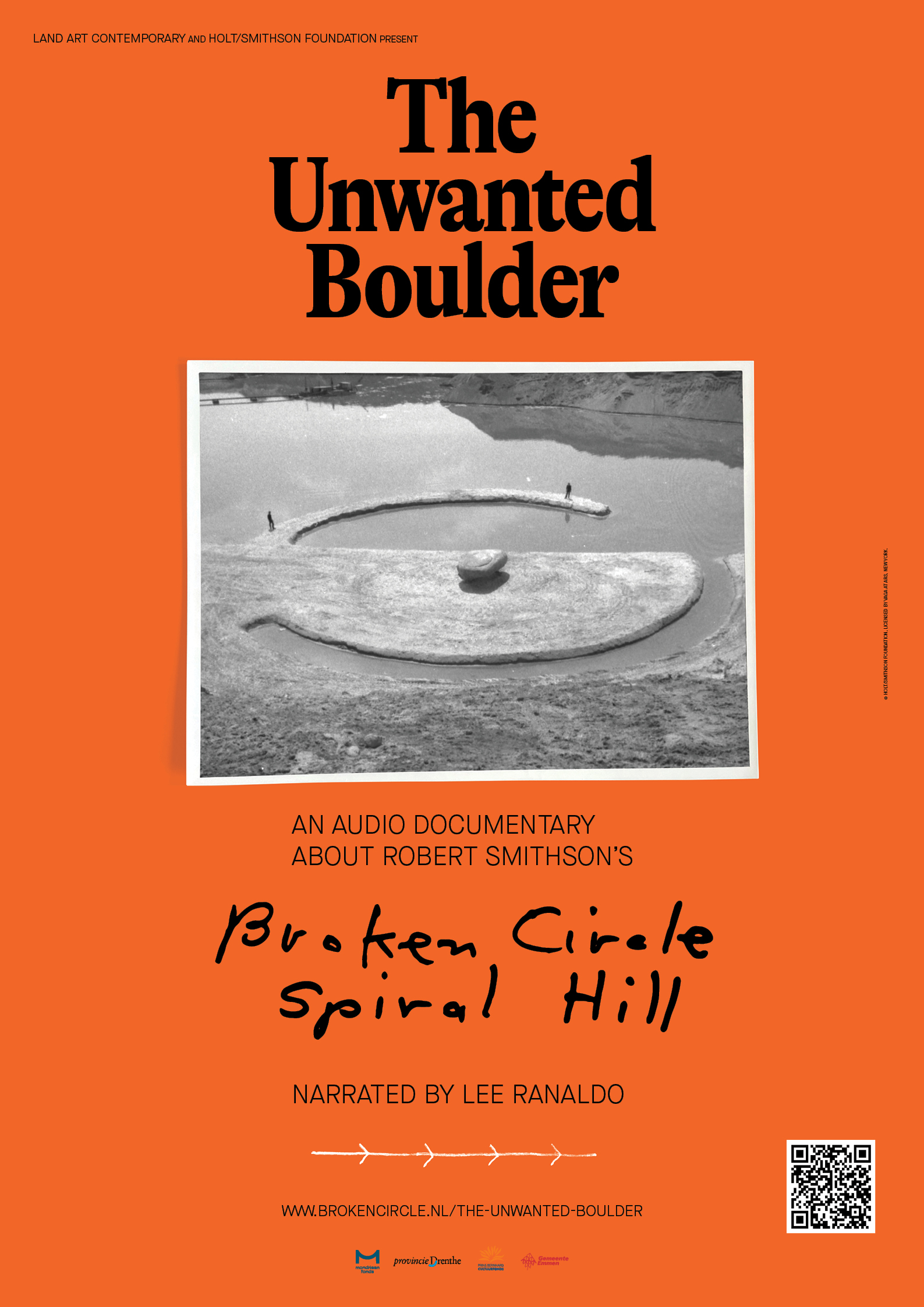 The Unwanted Boulder poster – oranje – web